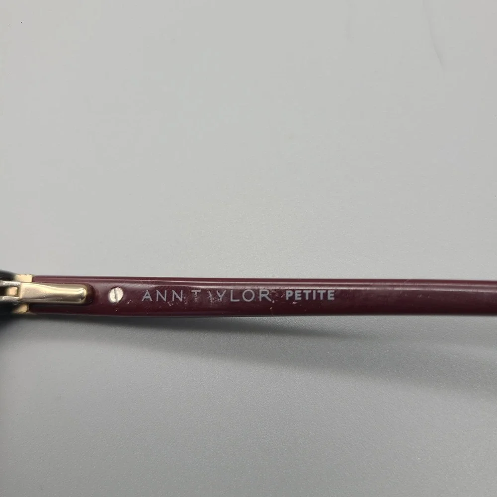 Ann Taylor Petite Eyeglasses ATP808 C02 Tortoise Burgundy Gold 48-15-130 Frames